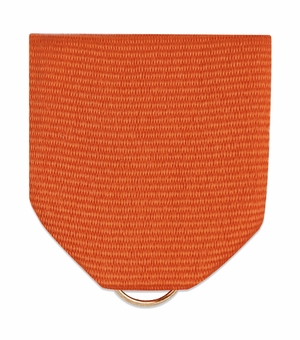 Pin Back Ribbon Orange