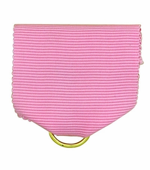 PIN BACK RIBBON PINK