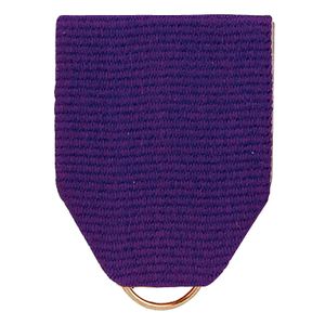 PIN BACK RIBBON PURPLE