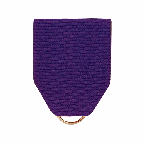 PIN BACK RIBBON PURPLE