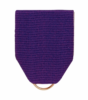 PIN BACK RIBBON PURPLE