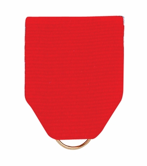 PIN BACK RIBBON RED