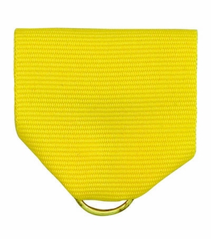 PIN BACK RIBBON, YELLOW