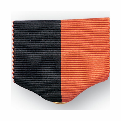 PIN RIBBON, BLACK & ORANGE