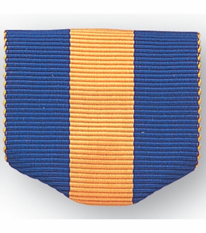 PIN RIBBON BLUE/GOLD/BLUE