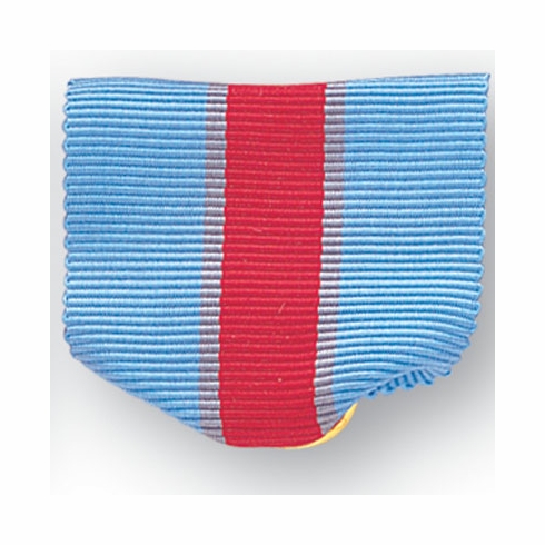PIN RIBBON, BLUE/RED/BLUE
