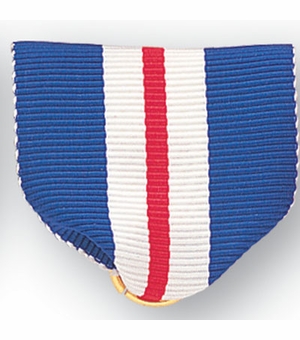 PIN RIBBON BLUE/WHITE/RED