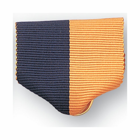 PIN RIBBON,NAVY BLUE & GOLD