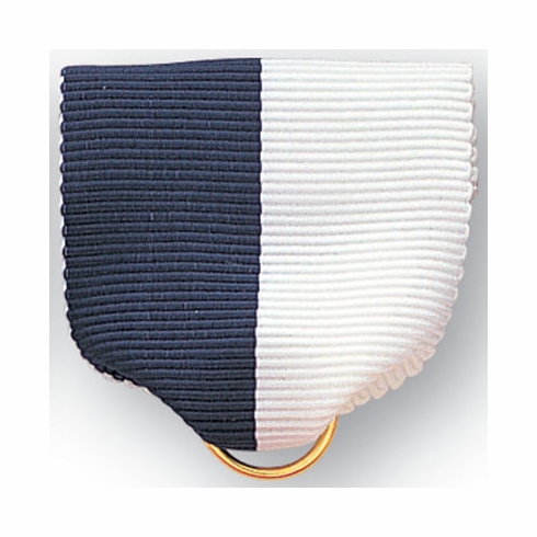 PIN RIBBON.NAVY BLUE/WHITE