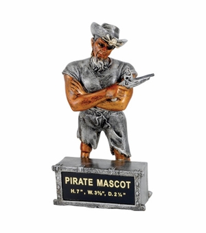 PIRATE MASCOT TROPHY