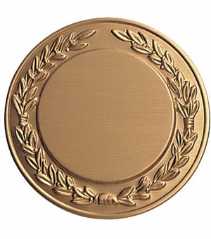 2-Inch in Diameter Round Blank Wreath Metal Insert in Multiple Colors