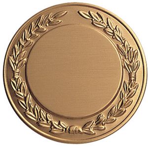 2-Inch in Diameter Round Blank Wreath Metal Insert in Multiple Colors