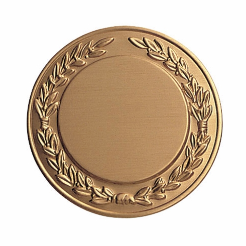 2-Inch in Diameter Round Blank Wreath Metal Insert in Multiple Colors