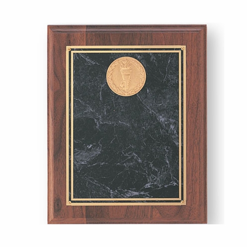 PLAQUE WALNUT FINISH 9 X 12