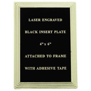 PLASTIC FRAME FOR PLATE