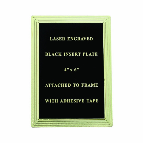 PLASTIC FRAME FOR PLATE