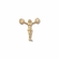 POM POM GIRL CHENILLE PIN GOLD