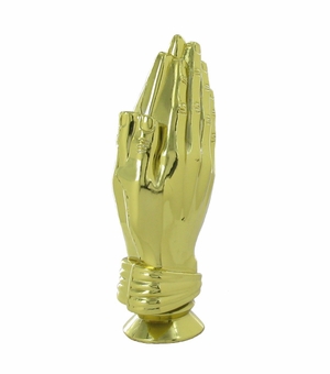 PRAYING HANDS TROPHY FIGURE