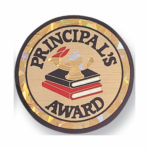 PRINCIPAL'S AWARD, 2 INCH MYLAR INSERT