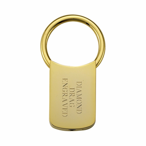 PULL APART KEY RING BRIGHT GOLD