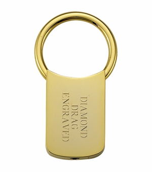 PULL APART KEY RING BRIGHT GOLD