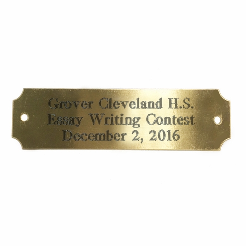 QUEEN ANNE CHERRY WOOD FLAG CASE, HOLDS 3 X 5 INCH FLAG
