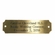QUEEN ANNE CHERRY WOOD FLAG CASE, HOLDS 3 X 5 INCH FLAG