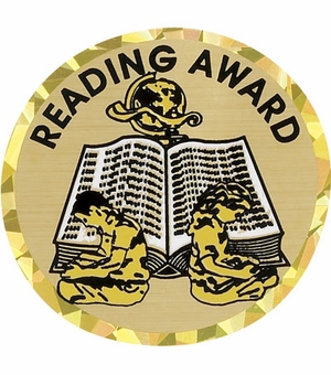 2 Inch in Diameter Round Reading Insert with Mylar Detailing