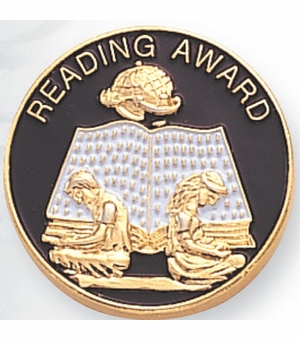 READING AWARD PIN