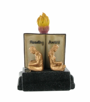 READING AWARD TROPHY WITHOUT PLATE