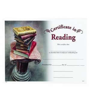 READING CERTIFICATE