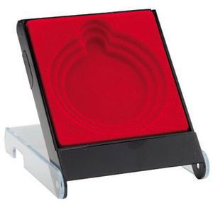 RED/CLEAR MEDAL DISPLAY BOX
