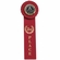 RED RIBBON, ROSETTE 2ND PLACE 2 INCH  MYLAR