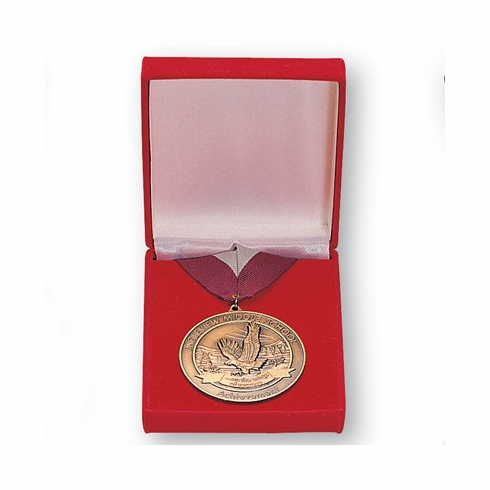 RED VELOUR PRESENTATION BOX