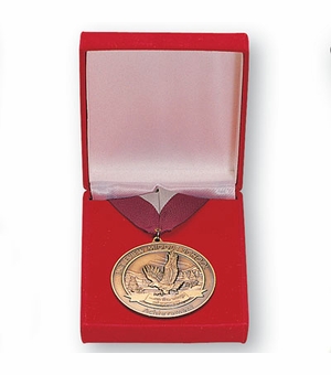 RED VELOUR PRESENTATION BOX