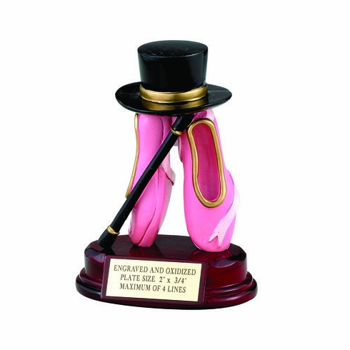 RESIN TAP SHOES TROPHY