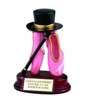 RESIN TAP SHOES TROPHY