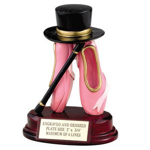 RESIN TAP SHOES TROPHY