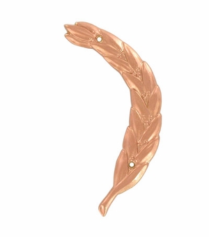 RIGHT WREATH TRIM, BRONZE 4 INCH