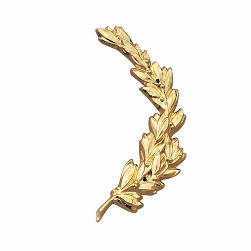 RIGHT WREATH TRIM, GOLD 6-3/4