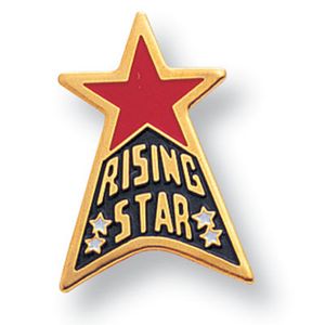 RISING STAR ENAMEL PIN