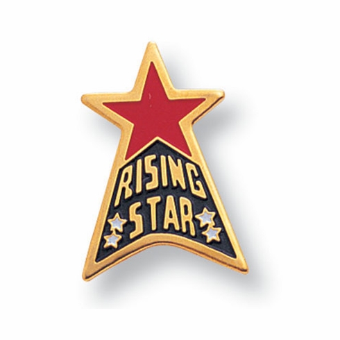 RISING STAR ENAMEL PIN