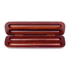ROSEWOOD DOUBLE PEN/PENCIL BOX