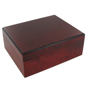 ROSEWOOD FINISH KEEPSAKE BOX