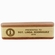 ROSEWOOD/MAPLE TWO TONE WOOD PEN IN DISPLAY BOX. SIZE 6 1/2 X 2 INCH X 7/8 INCH.