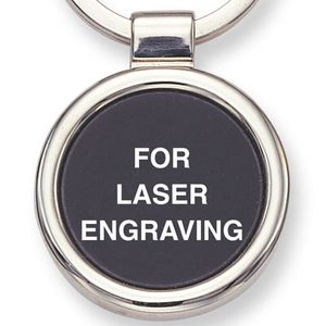 ROUND SILVER KEY RING, BOXED