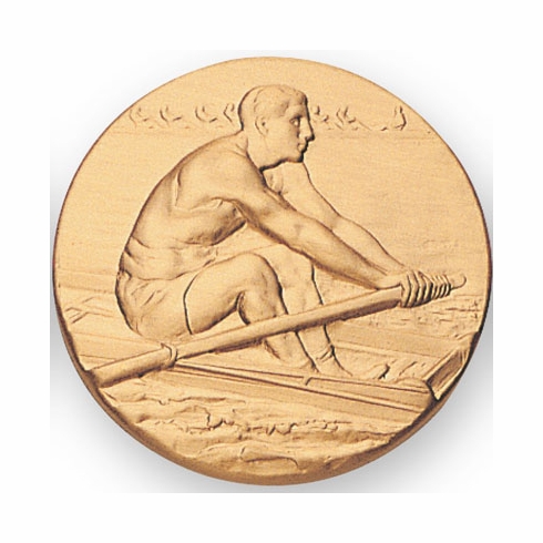 2-Inch in Diameter Round Metal Womens Field Hockey Themed Stamped Insert in Gold