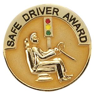 SAFE DRIVER AWARD PIN