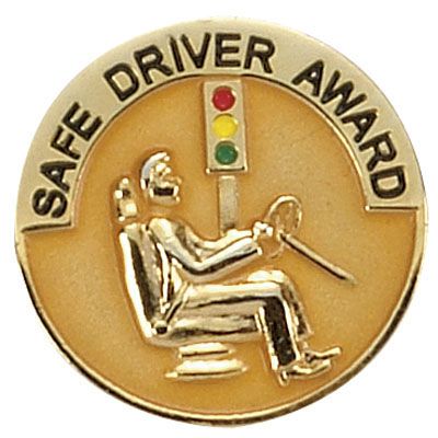 SAFE DRIVER AWARD PIN