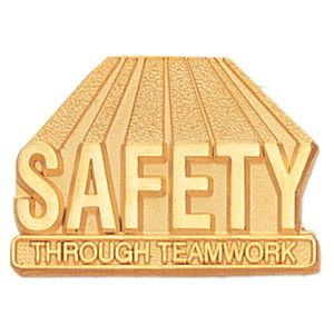 SAFETY THROUGH TEAMWORK PIN